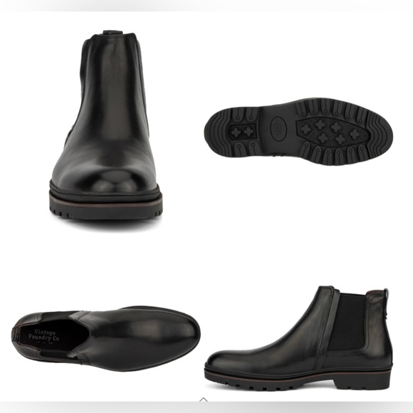 Revy Leather Chelsea Boot by Vintage Foundry, Size 9 - Picture 2 of 10